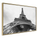 Poster Parisian giant - black and white shot of the Eiffel Tower from a frog's perspective 114919 additionalThumb 13