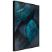 Poster Jungle night - composition with large dark green tropical leaves 115119 additionalThumb 10