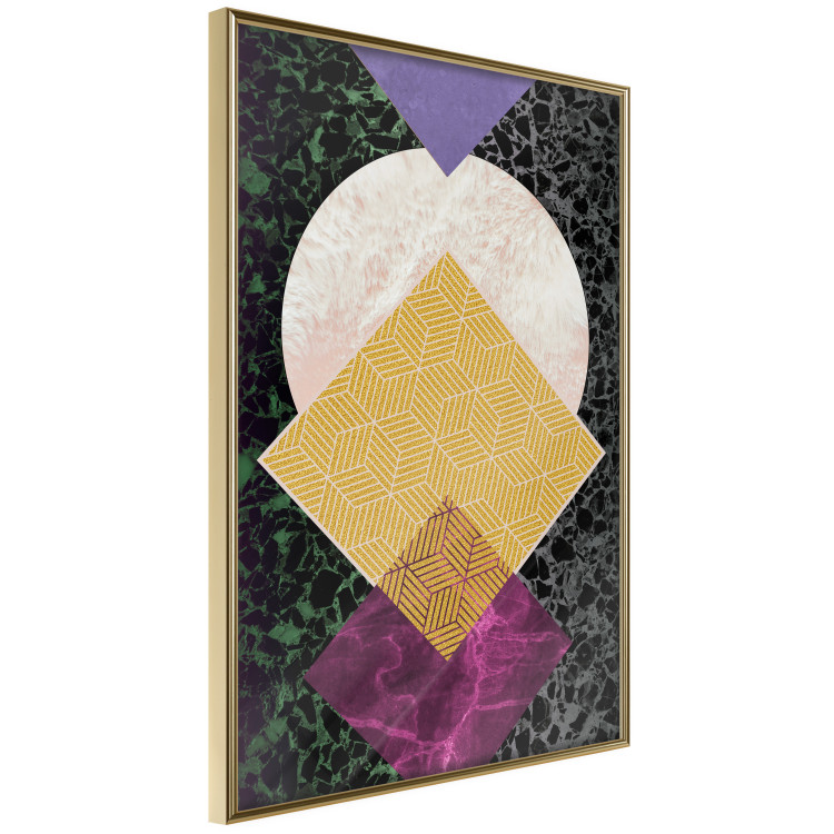 Poster Terrazzo Geometry - colorful geometric abstraction in various designs 117219 additionalImage 14