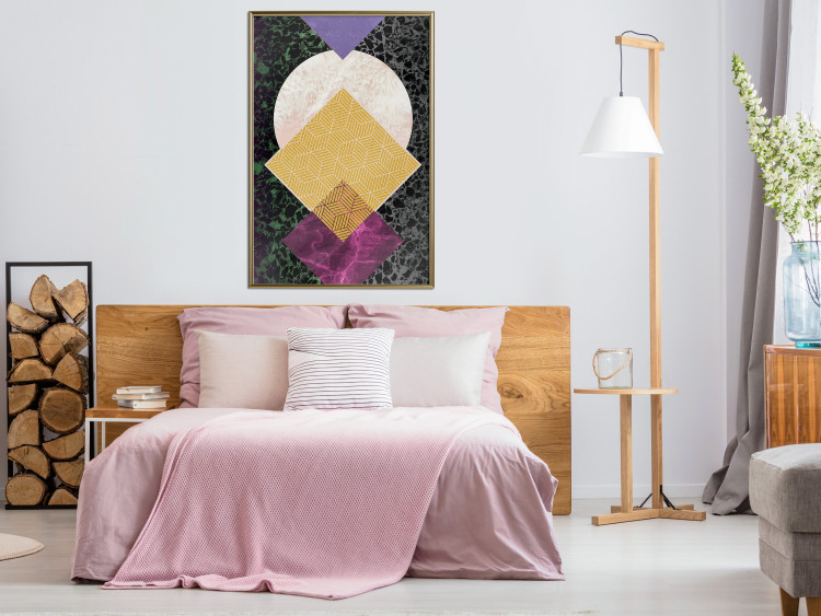 Poster Terrazzo Geometry - colorful geometric abstraction in various designs 117219 additionalImage 7