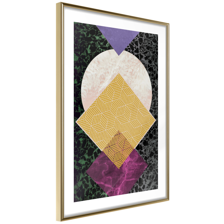 Poster Terrazzo Geometry - colorful geometric abstraction in various designs 117219 additionalImage 8