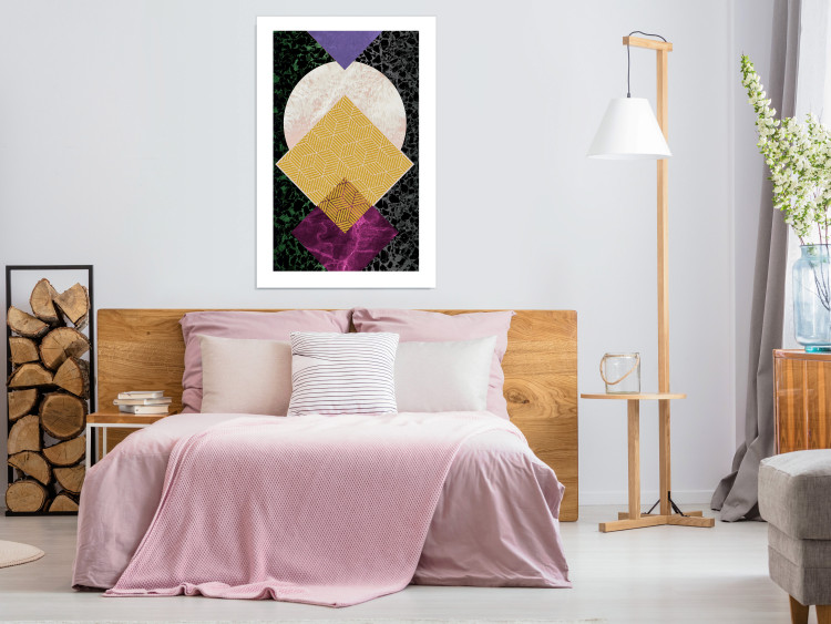 Poster Terrazzo Geometry - colorful geometric abstraction in various designs 117219 additionalImage 4