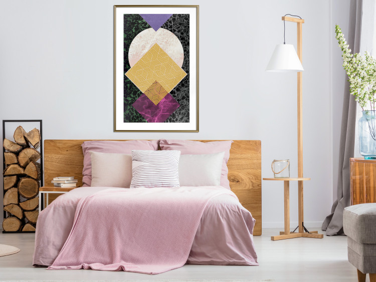 Poster Terrazzo Geometry - colorful geometric abstraction in various designs 117219 additionalImage 13