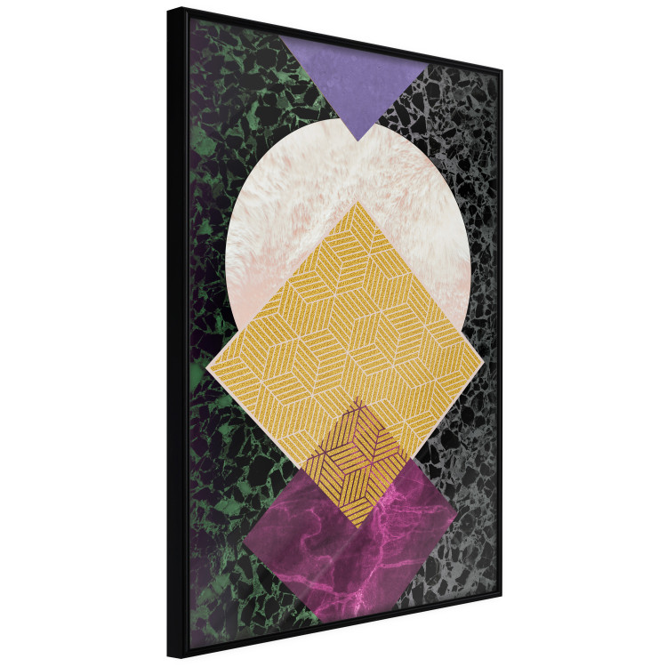 Poster Terrazzo Geometry - colorful geometric abstraction in various designs 117219 additionalImage 12