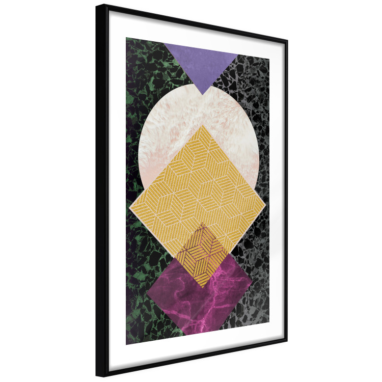 Poster Terrazzo Geometry - colorful geometric abstraction in various designs 117219 additionalImage 11