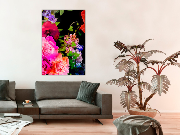 Canvas The power of nature - bright colours of flowers and vegetation 118319 additionalImage 3