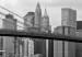 Canvas Road to Manhattan (1 Part) Narrow Black and White 118619 additionalThumb 4