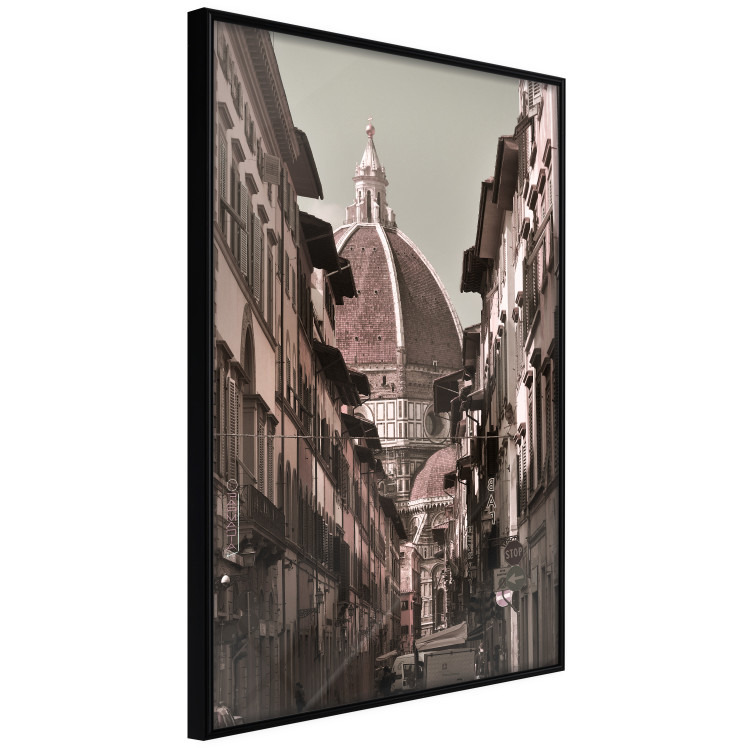 Poster Florence - street architecture in Italy with backdrop of historic palace 123619 additionalImage 10