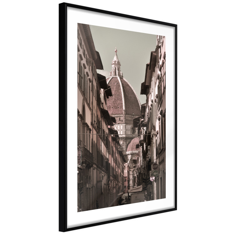Poster Florence - street architecture in Italy with backdrop of historic palace 123619 additionalImage 11