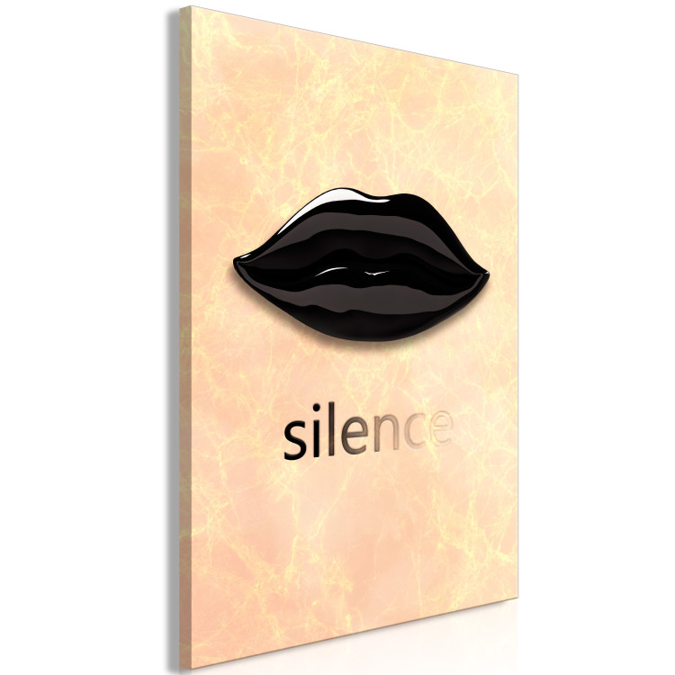 Canvas Art Print Sweet Silence (1 Part) Vertical 125719 additionalImage 2