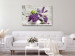 Canvas Art Print May Bouquet (1-part) wide - lavender flowers in vintage style 128419 additionalThumb 3