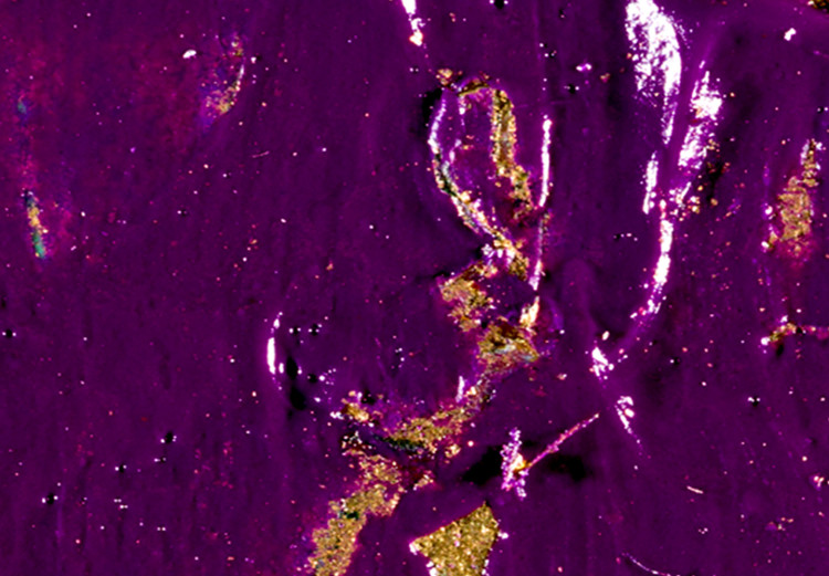 Large canvas print Purple Wave II [Large Format] 128619 additionalImage 4