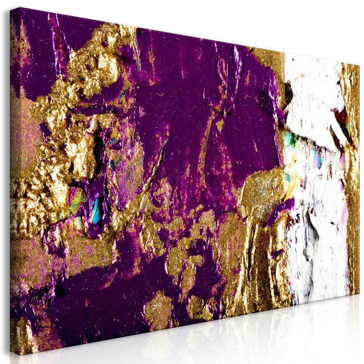 Large canvas print Purple Wave II [Large Format] 128619 additionalImage 2