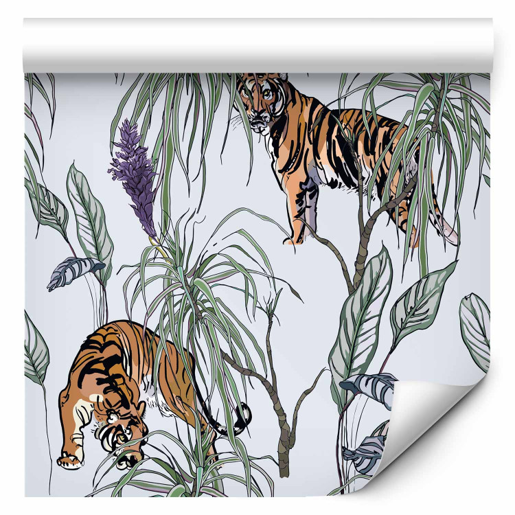 Wallpaper Tiger Among Plants 129019 additionalImage 1