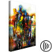 Canvas Print We Are Unity (1-piece) Vertical - colorful abstraction of figures 130419 additionalThumb 6