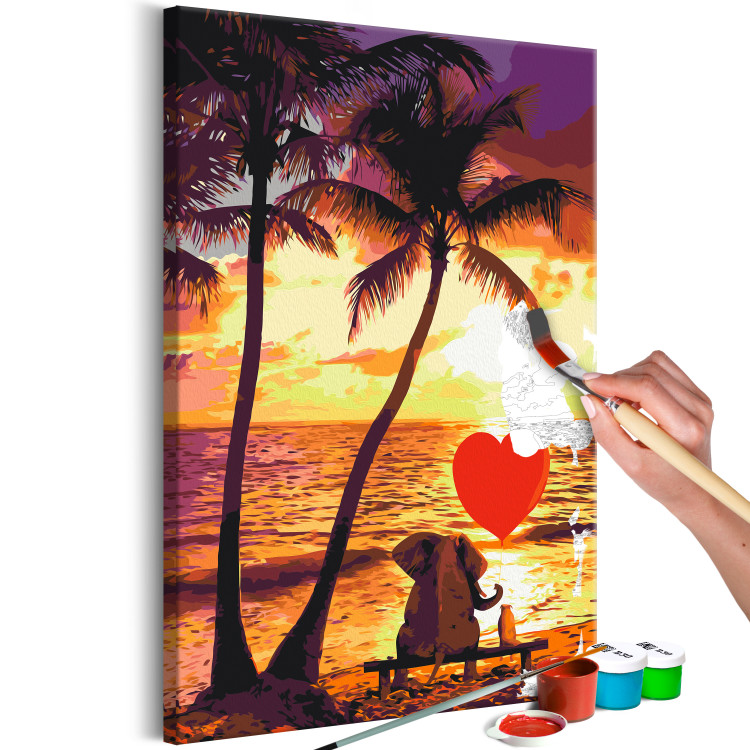 Paint by Number Kit Love and Sunset 132319 additionalImage 3