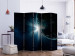 Room Divider Earth II (5-piece) - landscape of the blue planet against cosmos background 133219 additionalThumb 2