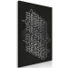 Canvas Three-dimensional XO - abstract inscription from two letters 135019 additionalThumb 2