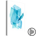 Canvas Art Print Blue shapes - stylized abstraction on watercolor on a white background 136019 additionalThumb 6
