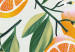 Poster The Orange Story - English text and orange fruits with leaves 138219 additionalThumb 9