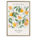 Poster The Orange Story - English text and orange fruits with leaves 138219 additionalThumb 19