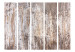 Room Separator Abstract Forest II (5-piece) - Composition with a unique texture 138519 additionalThumb 3