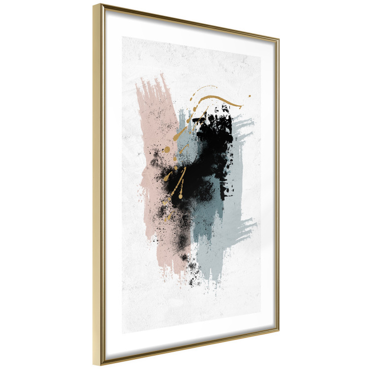 Poster Beige Relief - Expressive Brush Strokes in Delicate Tones 145519 additionalImage 25