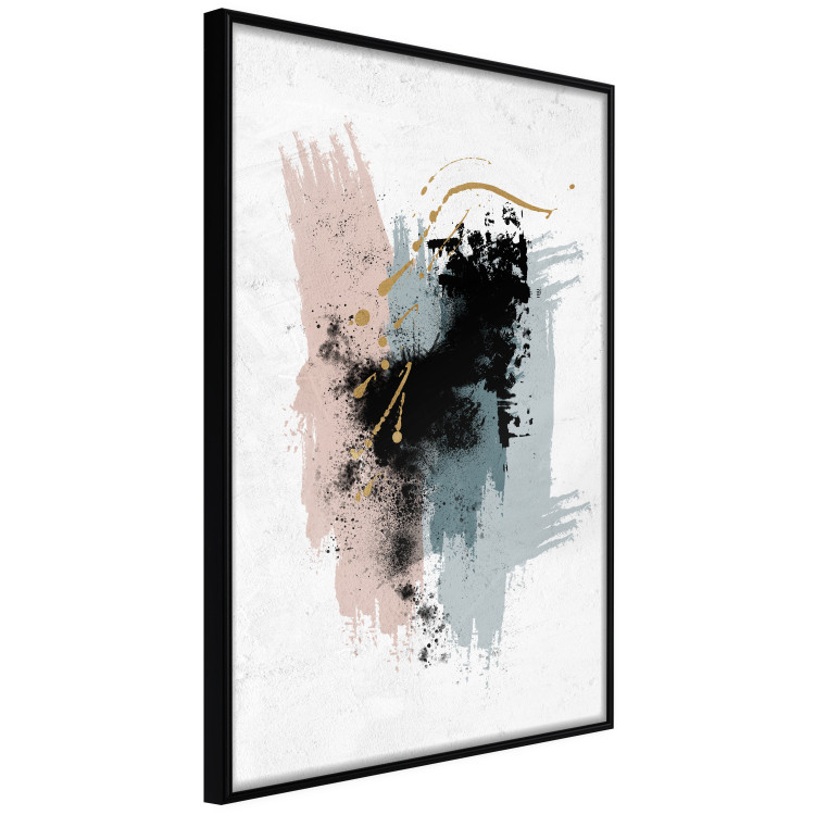 Poster Beige Relief - Expressive Brush Strokes in Delicate Tones 145519 additionalImage 4