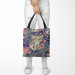 Shopping Bag Cheetah in the leaves - wild animal, floral print in watercolour style 147619 additionalThumb 2