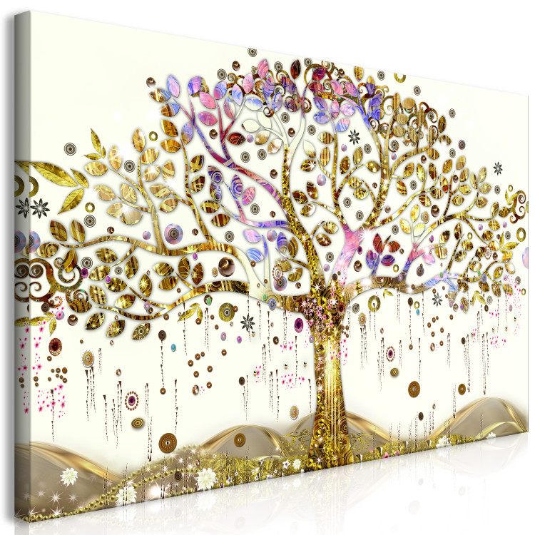 Large canvas print Golden Tree with Purple Leaves II [Large Format] 150819 additionalImage 2