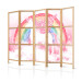 Room Divider Pink Power - A Unicorn With Wings and a Rainbow on a Background of Clouds II [Room Dividers] 151419 additionalThumb 5
