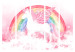 Room Divider Pink Power - A Unicorn With Wings and a Rainbow on a Background of Clouds II [Room Dividers] 151419 additionalThumb 7