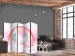 Room Divider Pink Power - A Unicorn With Wings and a Rainbow on a Background of Clouds II [Room Dividers] 151419 additionalThumb 4