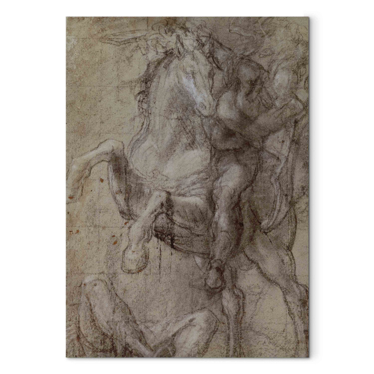 Art Reproduction Rider and Fallen Soldier 153519