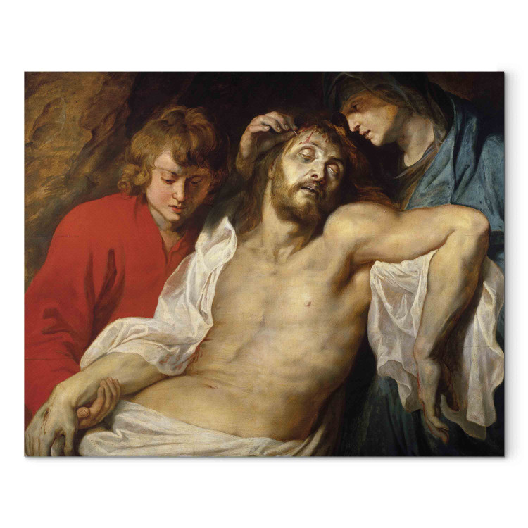 Art Reproduction Die Beweinung Christi durch Maria und Johannes (Große Beweinung) 153819