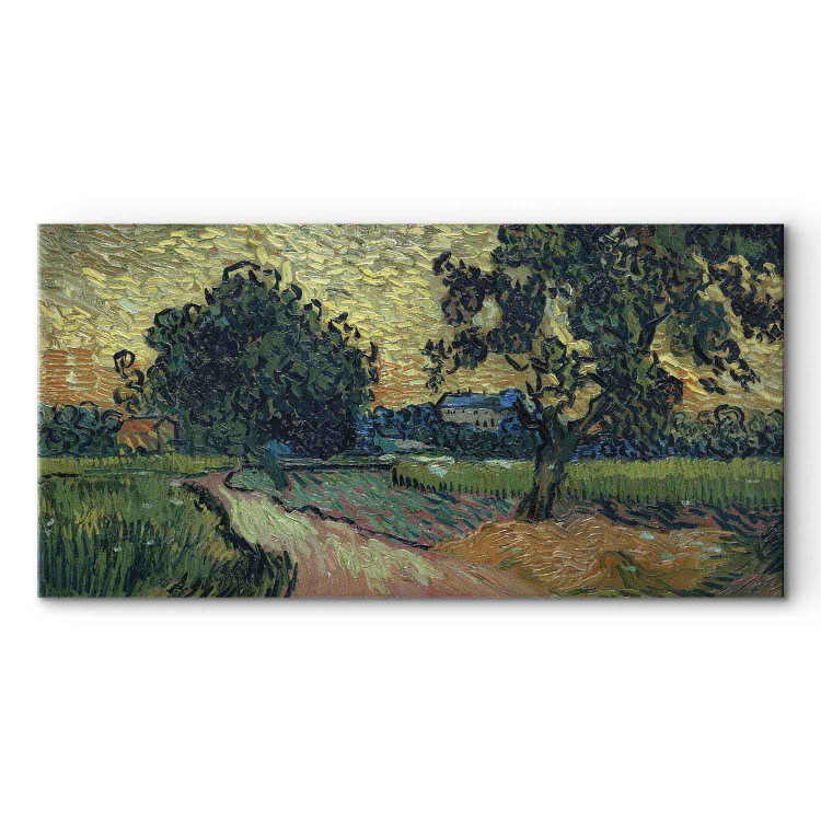 Reproduction Painting Landscape with the Chateau of Auvers at Sunset  159619 additionalImage 7