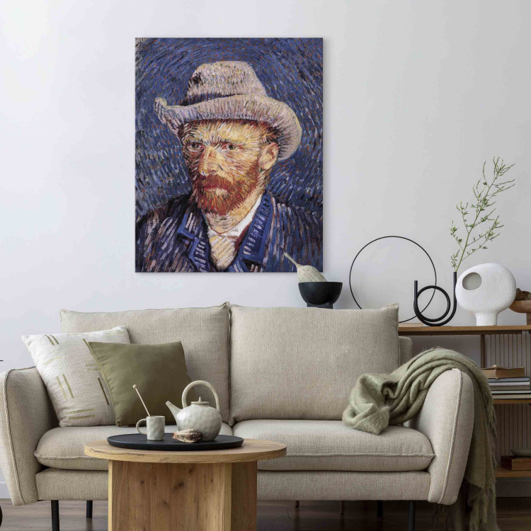 Reproduction Painting Selfportrait with Grey Felt Hat  159819 additionalImage 5
