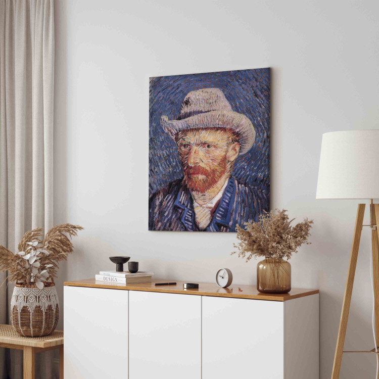 Reproduction Painting Selfportrait with Grey Felt Hat  159819 additionalImage 4