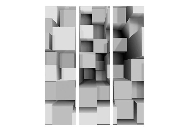 Folding Screen Geometric Puzzles - abstract geometric shapes in a 3D illusion 95619 additionalImage 3