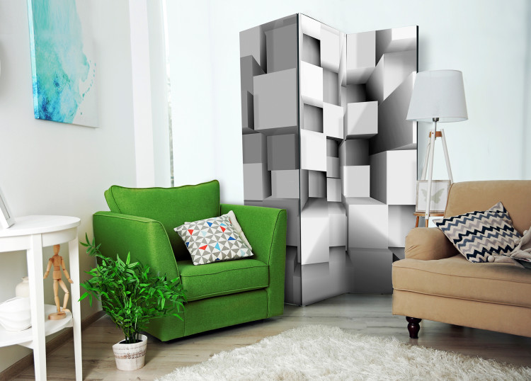 Folding Screen Geometric Puzzles - abstract geometric shapes in a 3D illusion 95619 additionalImage 2