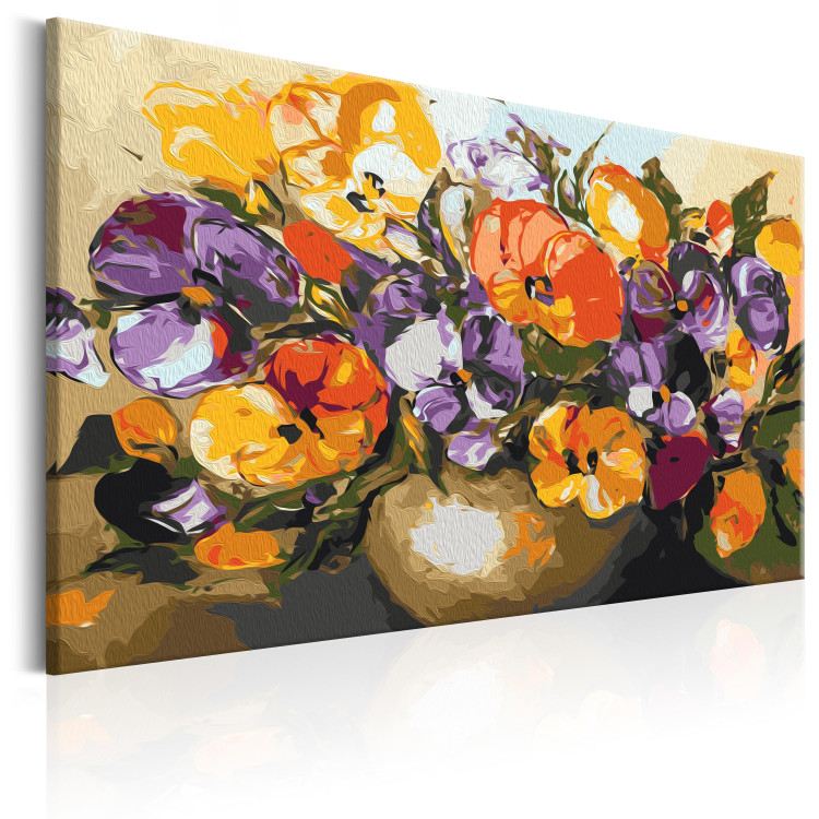 Paint by Number Kit Vase Of Pansies 107129 additionalImage 5