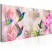 Canvas Print Colourful Hummingbirds (1 Part) Narrow 108029 additionalThumb 2