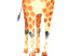 Canvas Funny Giraffes (3 Parts) 108329 additionalThumb 4