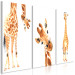 Canvas Funny Giraffes (3 Parts) 108329 additionalThumb 2