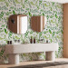 Modern Wallpaper Green Twigs 114929 additionalThumb 10