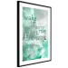 Wall Poster Wake up Beauty It's Time to Beast - text on an abstract cloud background 123129 additionalThumb 11