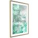 Wall Poster Wake up Beauty It's Time to Beast - text on an abstract cloud background 123129 additionalThumb 6