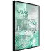 Wall Poster Wake up Beauty It's Time to Beast - text on an abstract cloud background 123129 additionalThumb 10