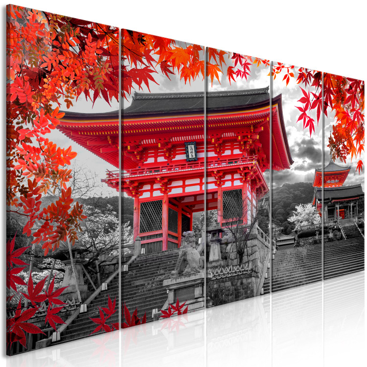 Canvas Print Kyoto, Japan (5 Parts) Narrow 123429 additionalImage 2