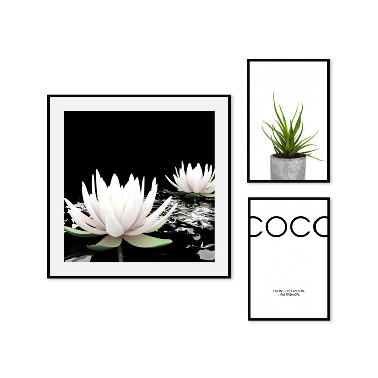 Gallery wall art Coco among the plants 124929 additionalImage 1